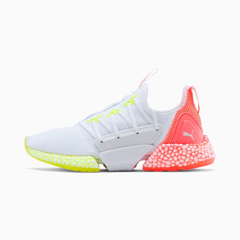 Puma HYBRID Rocket Runner Női Futócipő - Fehér/Piros ( Hungary - BCKPW8409 )